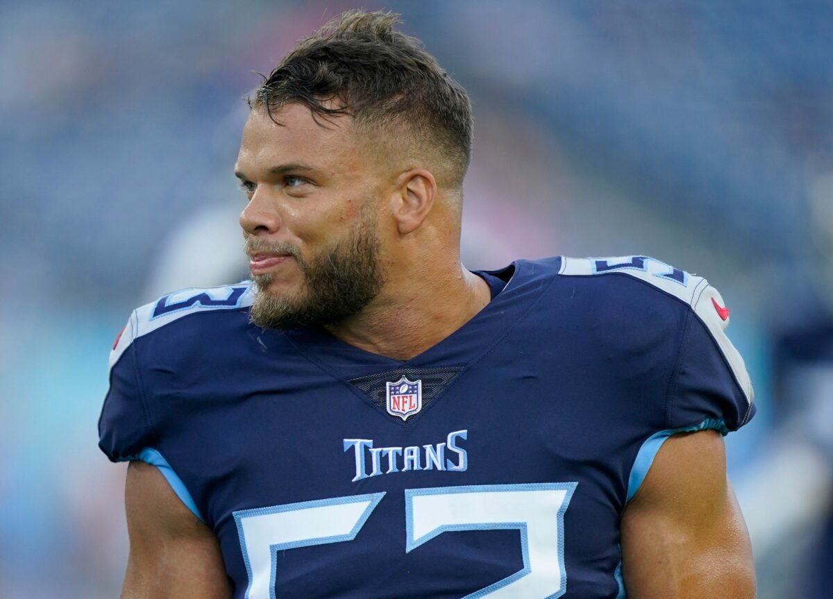 Former Titans LB Dylan Cole signing with Bears