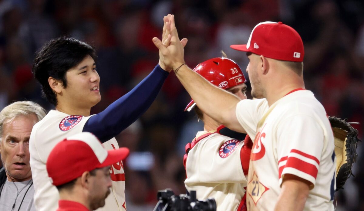 Shohei Ohtani and Mike Trout playing in WBC Final had MLB fans referencing the same hilarious Angels meme