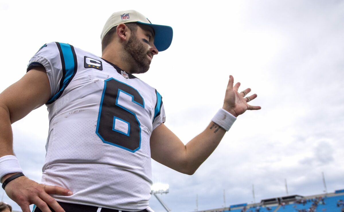 Former Panthers QB Baker Mayfield to sign with Buccaneers