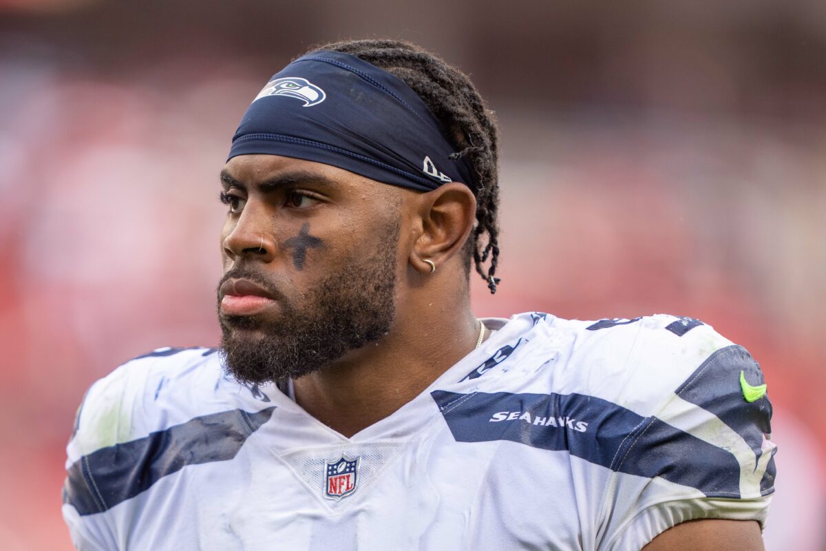 Seahawks LB Jordyn Brooks rehab process from ACL tear ‘going to be a while’