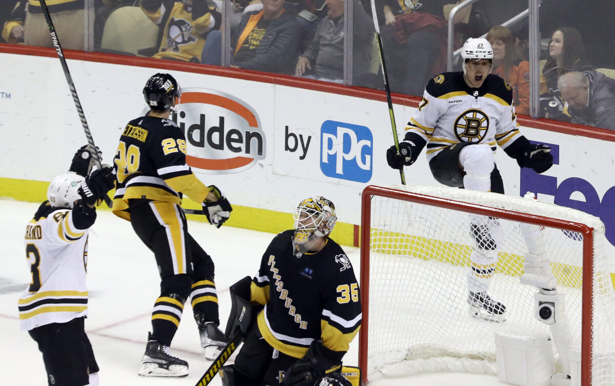 Boston Bruins at Pittsburgh Penguins odds, picks and predictions