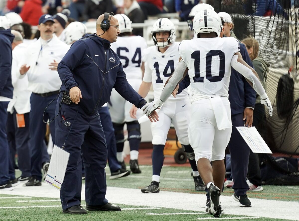 What does James Franklin want Penn State’s offense to improve this spring?