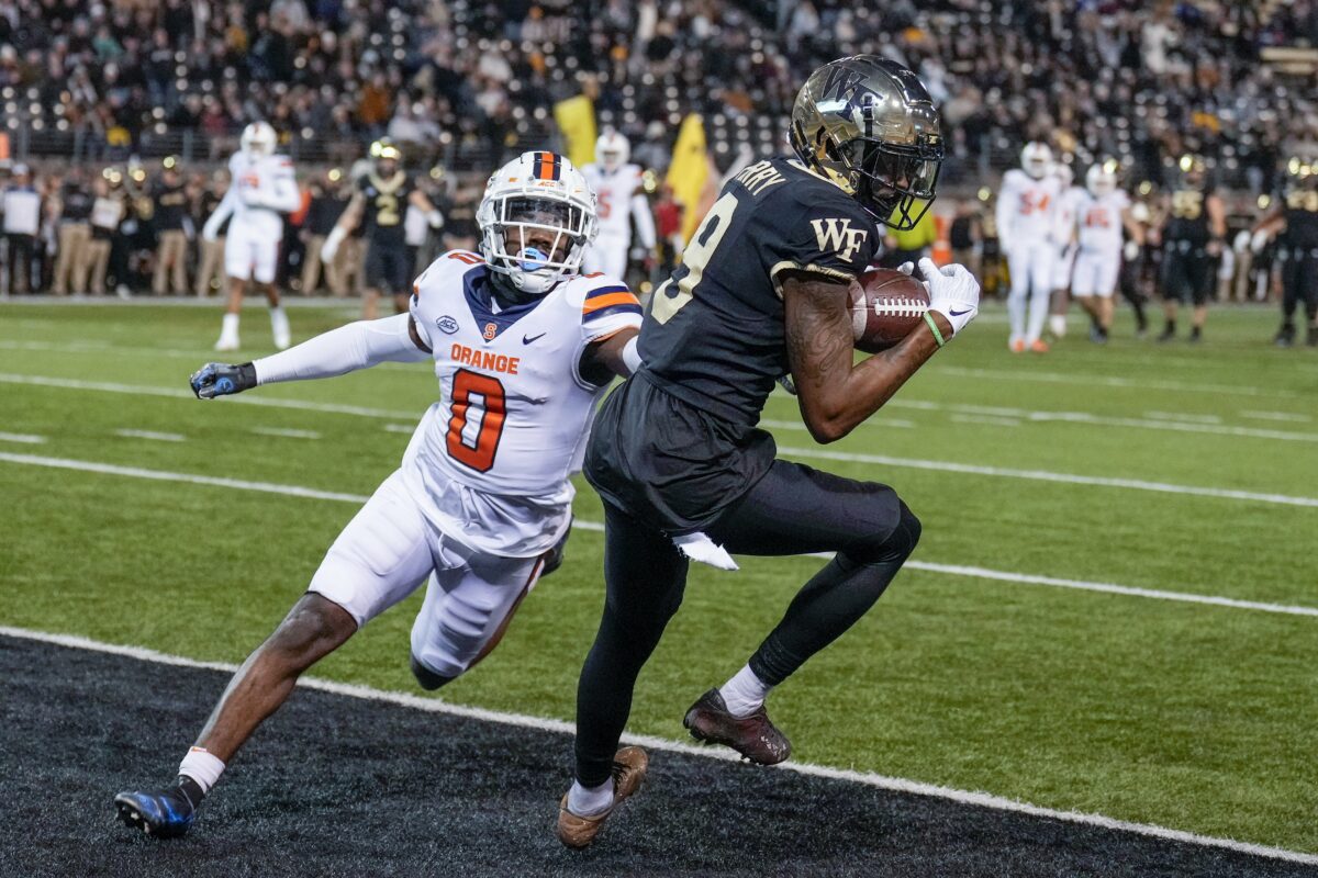 New Orleans Saints 2023 NFL draft scouting report: Wake Forest WR A.T. Perry