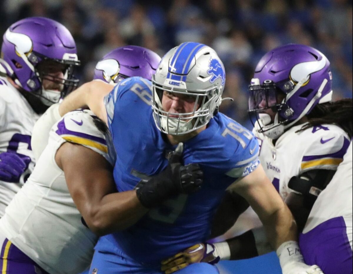 John Cominsky: ‘I want to be’ in Detroit but the Lions DE will test free agency