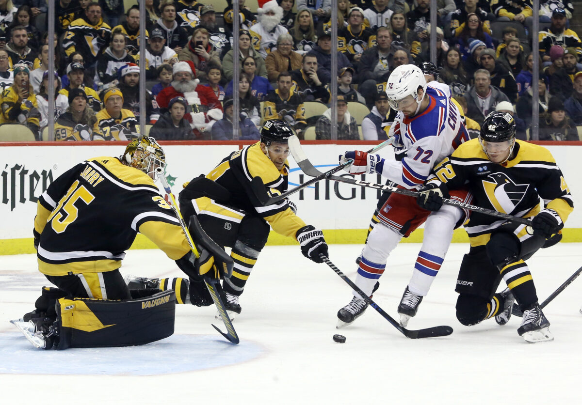New York Rangers at Pittsburgh Penguins odds, picks and predictions