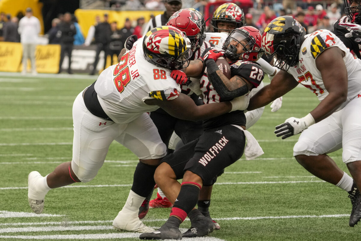 Former Maryland DL Anthony Booker Jr. is currently visiting Texas A&M