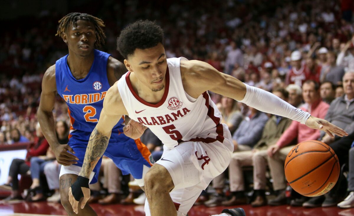 Alabama’s Jahvon Quinerly voted as SEC Co-Sixth Man of the Year