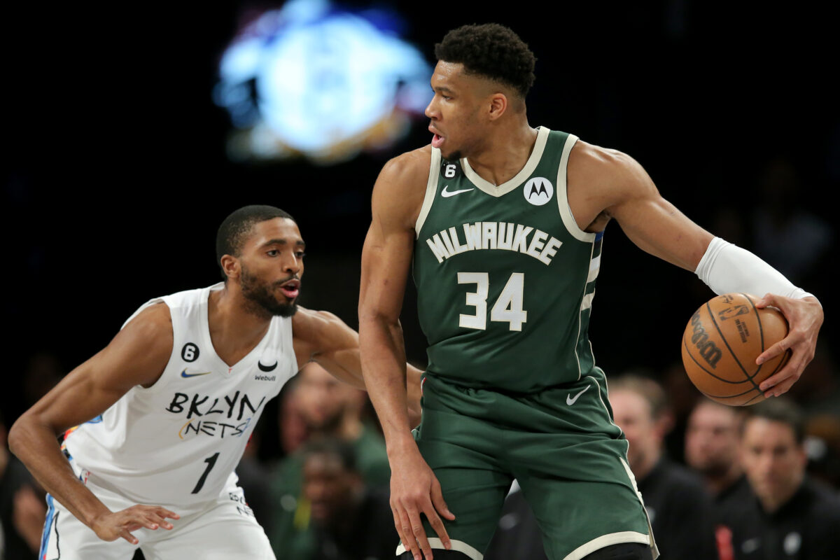Nets’ Mikal Bridges reacts to disappointing second half against the Bucks