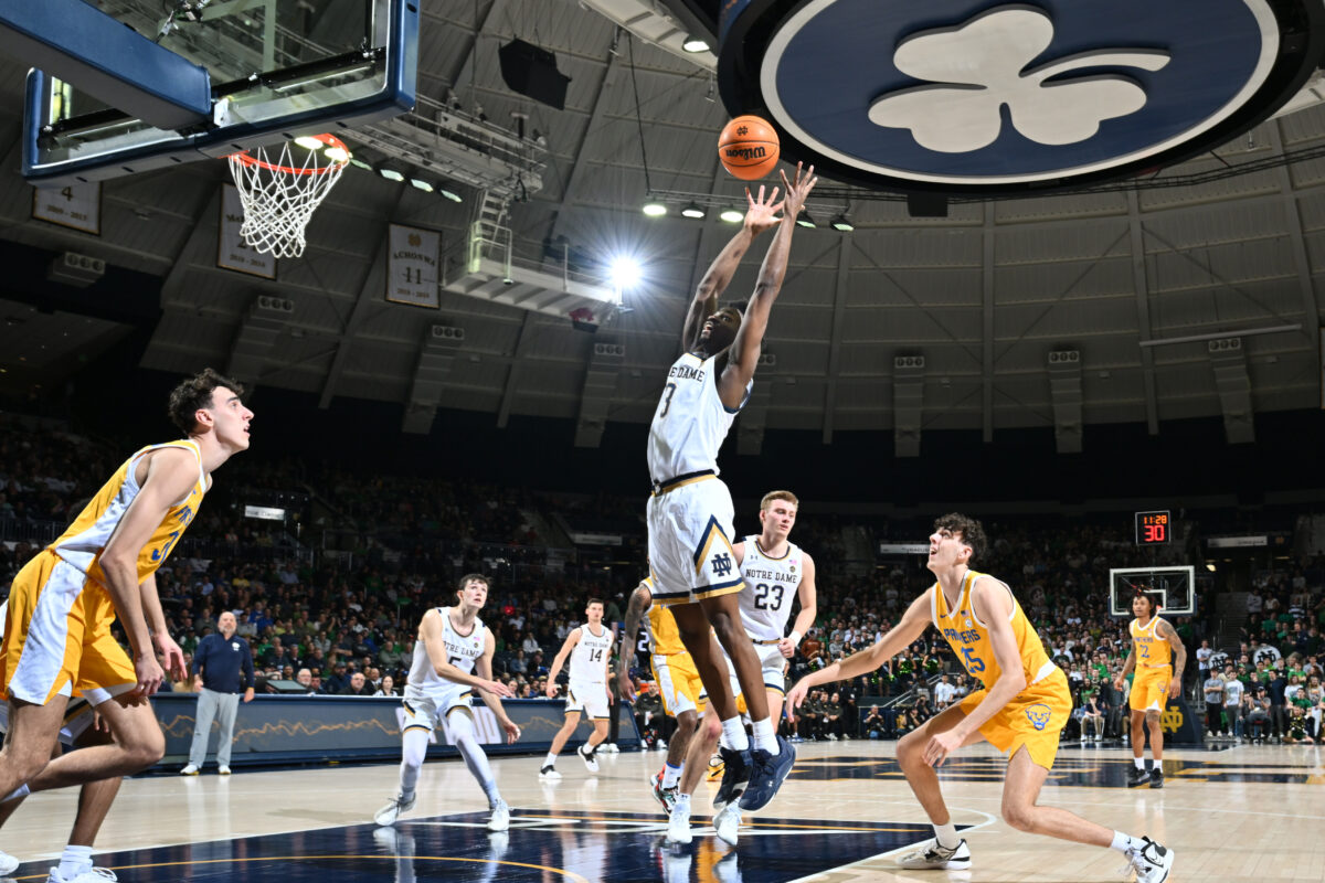 Notre Dame plays spoiler against Pittsburgh in Mike Brey’s home finale