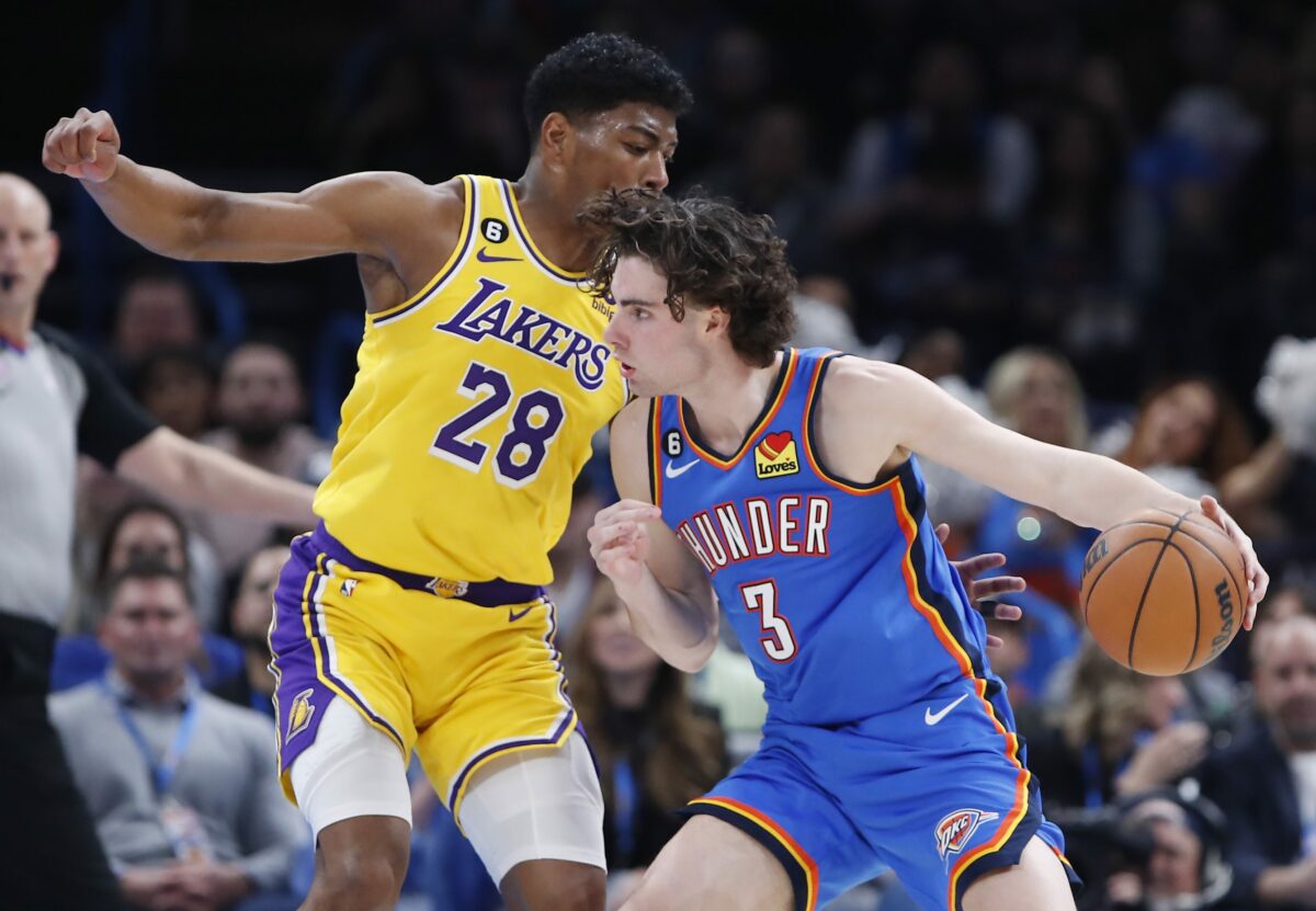 Oklahoma City Thunder at Los Angeles Lakers odds, picks and predictions