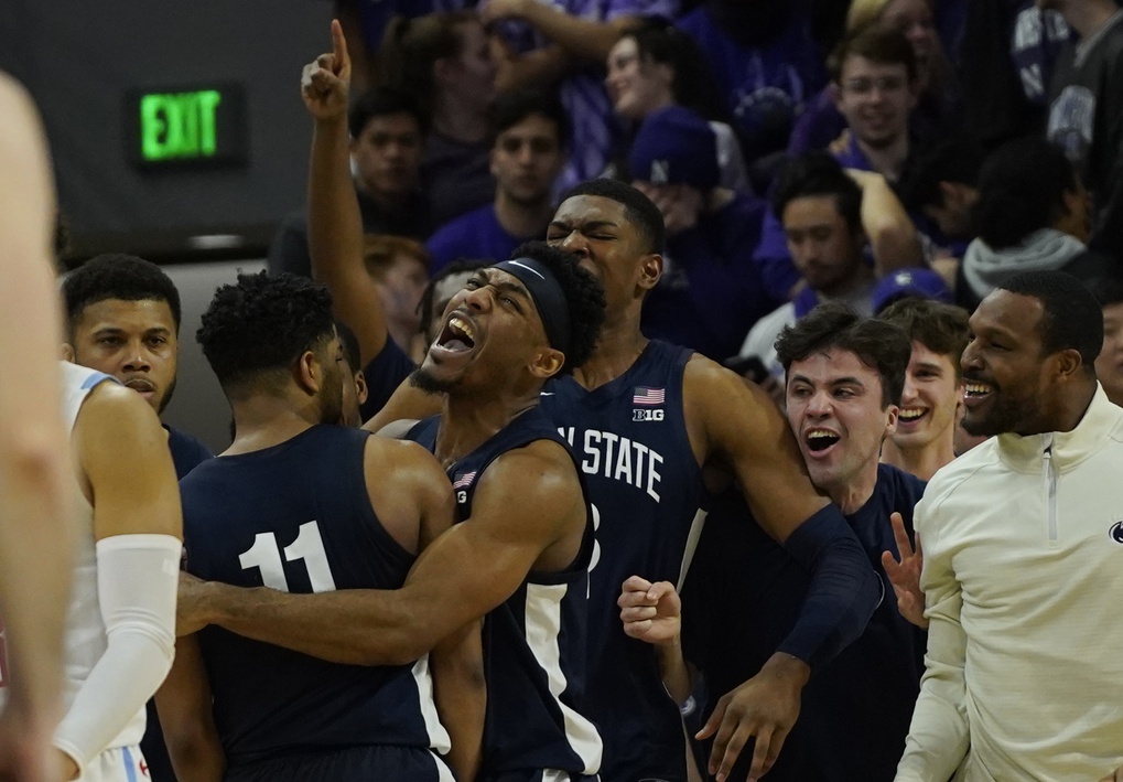 Penn State stuns Northwestern at the buzzer in overtime