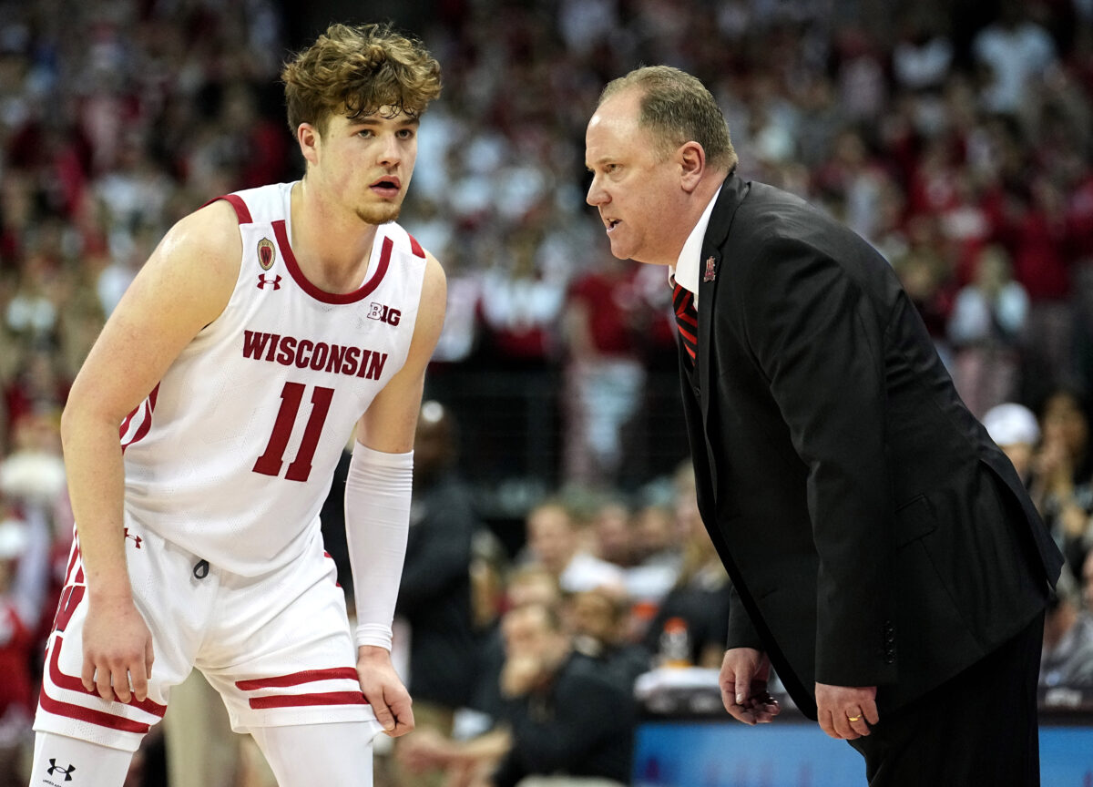 Is Wisconsin on the wrong side of the bubble according to ESPN bracketology?