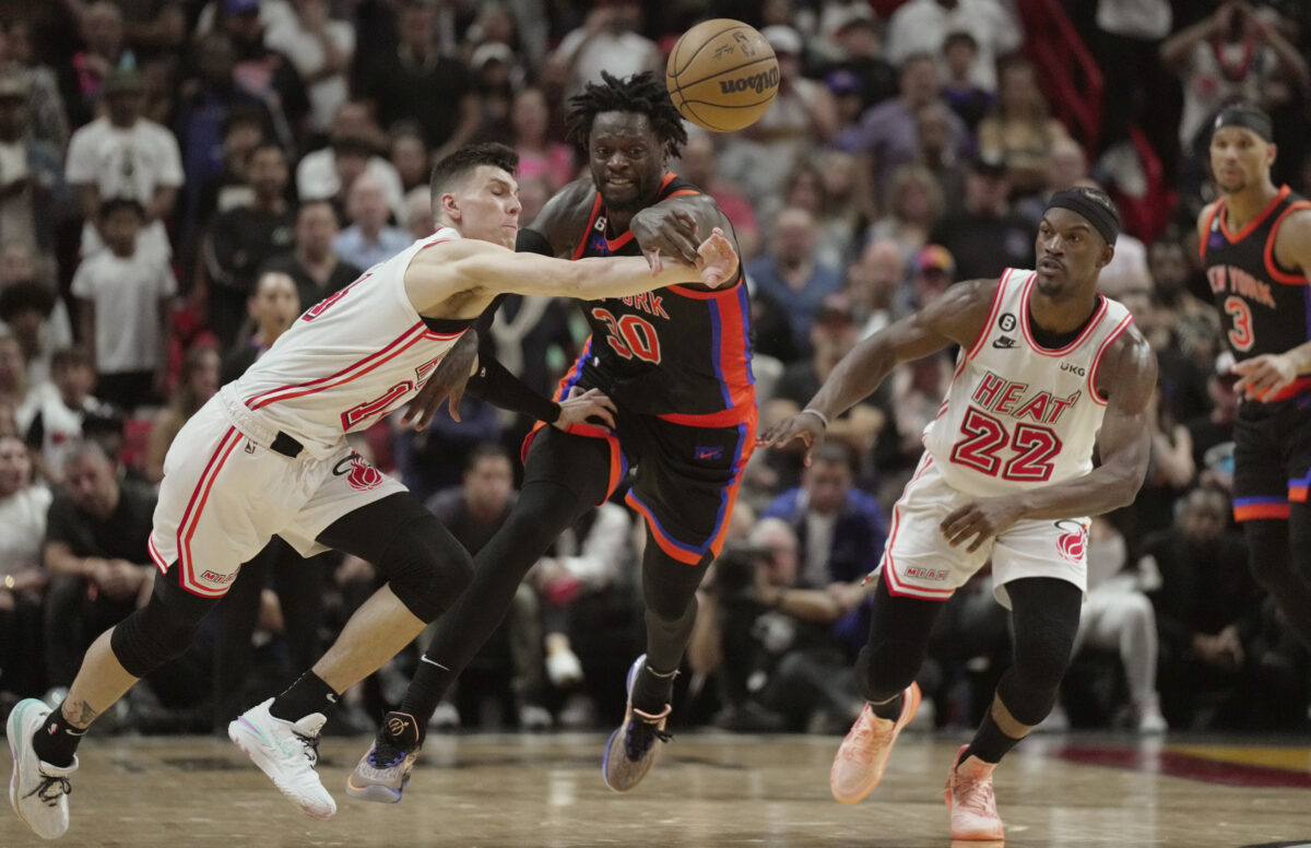 New York Knicks at Miami Heat odds, picks and predictions