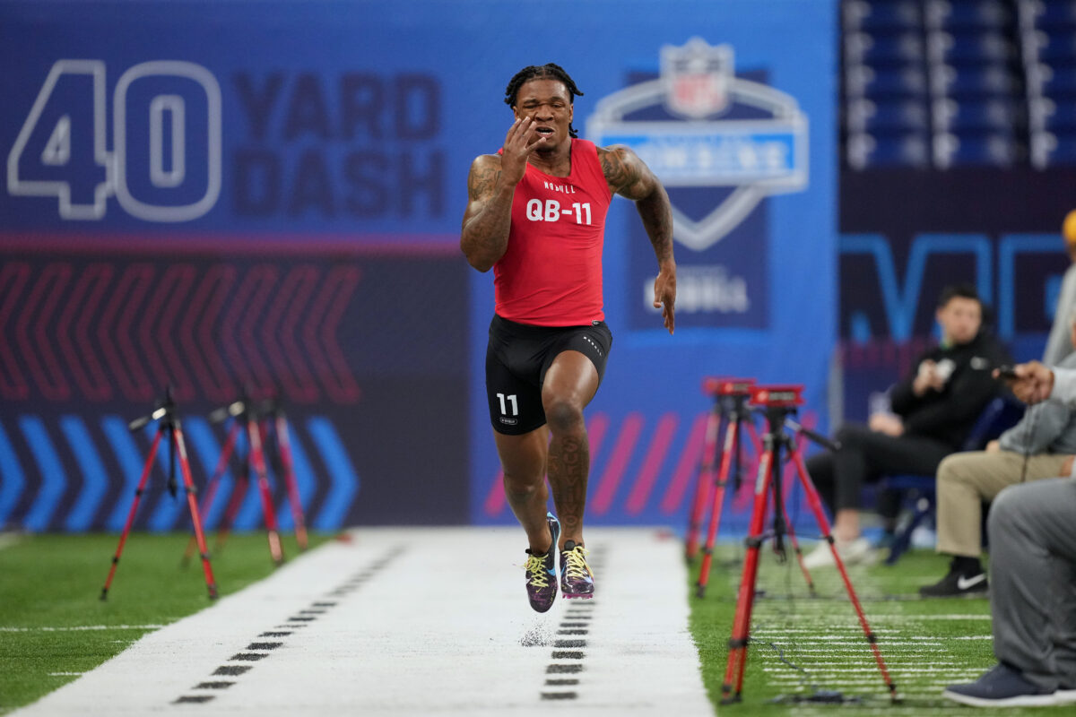 Florida QB Anthony Richardson has record day at 2023 NFL combine