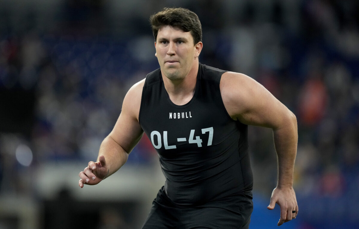 USC OL Andrew Vorhees suffers torn ACL during NFL Scouting Combine