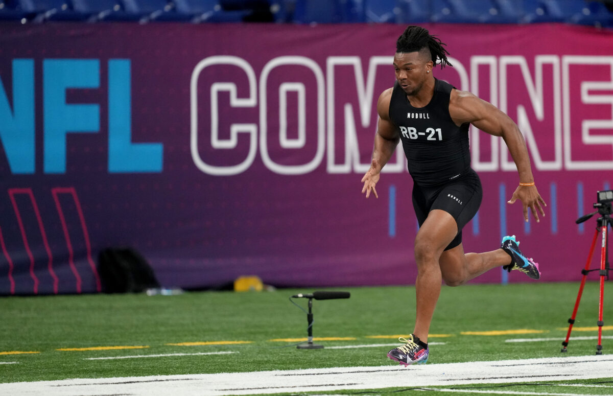 Top RAS performers by position from the 2023 NFL Scouting Combine