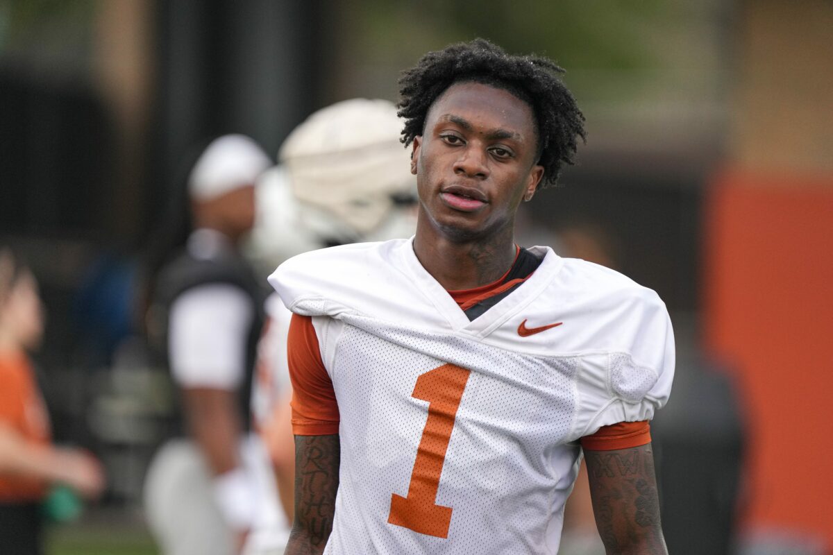 Xavier Worthy serving as a mentor for Texas’ young WRs