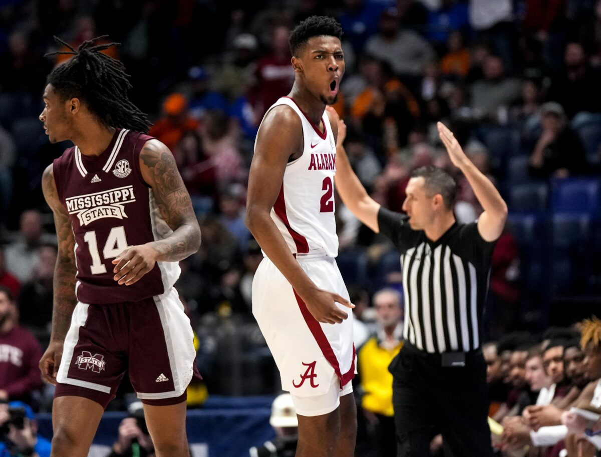 BOX SCORE BREAKDOWN: Stat leaders from Alabama’s 72-49 win over Mississippi State in SEC Tournament
