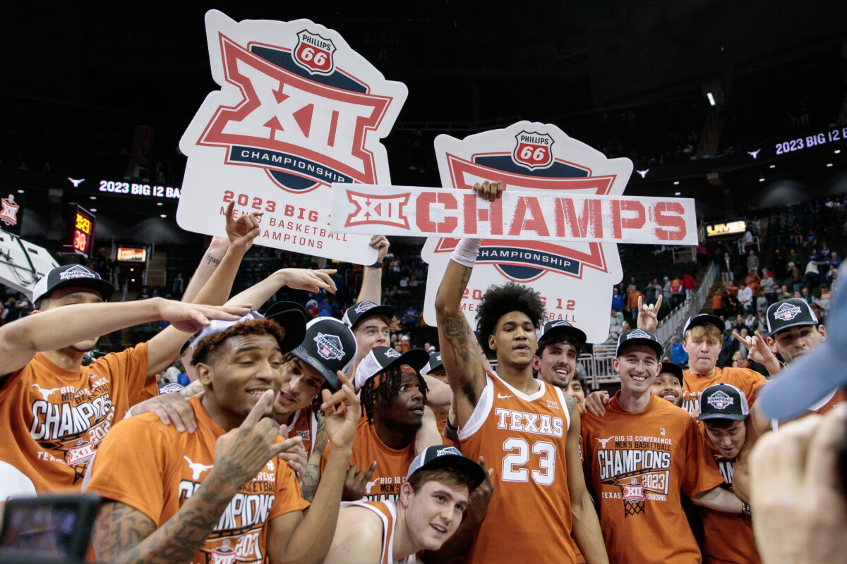 WATCH: Texas basketball celebrates NCAA Tournament draw