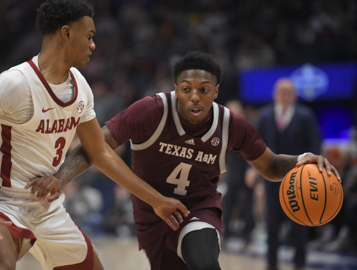 Texas A&M falls to Alabama 82-63 in SEC Championship, second-consecutive loss in the title game