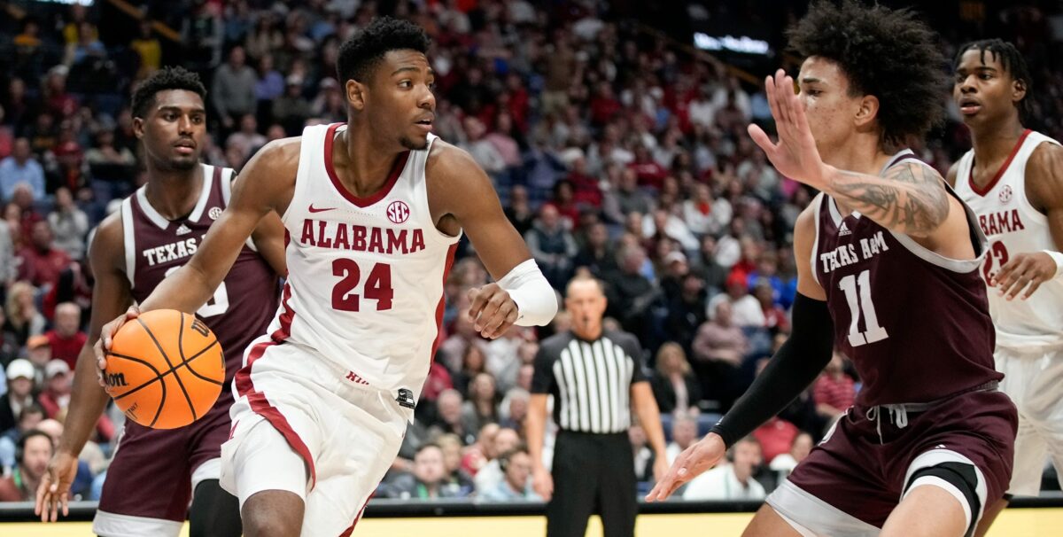 Alabama HC Nate Oats says Brandon Miller played through groin injury in SEC Tournament