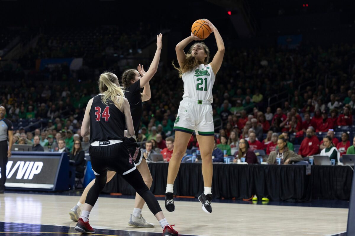 Photos of Notre Dame first-round NCAA Tournament win vs. Southern Utah