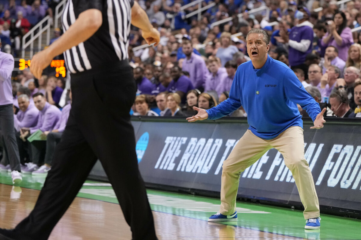 John Calipari rudely referred to Kansas State’s Markquis Nowell as ‘little kid’ after he torched Kentucky