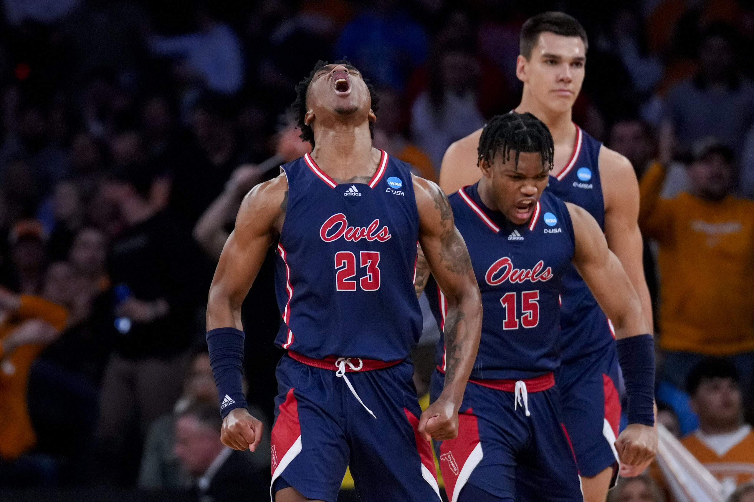 The Owls do it again! FAU, KT Harrell heading to Elite Eight after upset of Tennessee