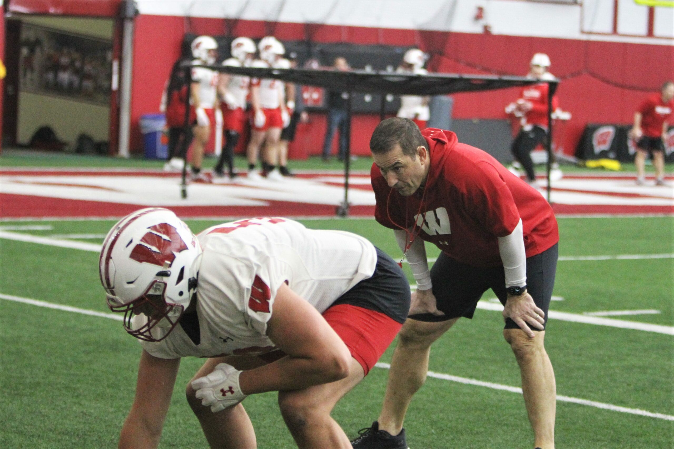 WATCH: Wisconsin HC Luke Fickell is mic’d up at Badgers’ spring practice