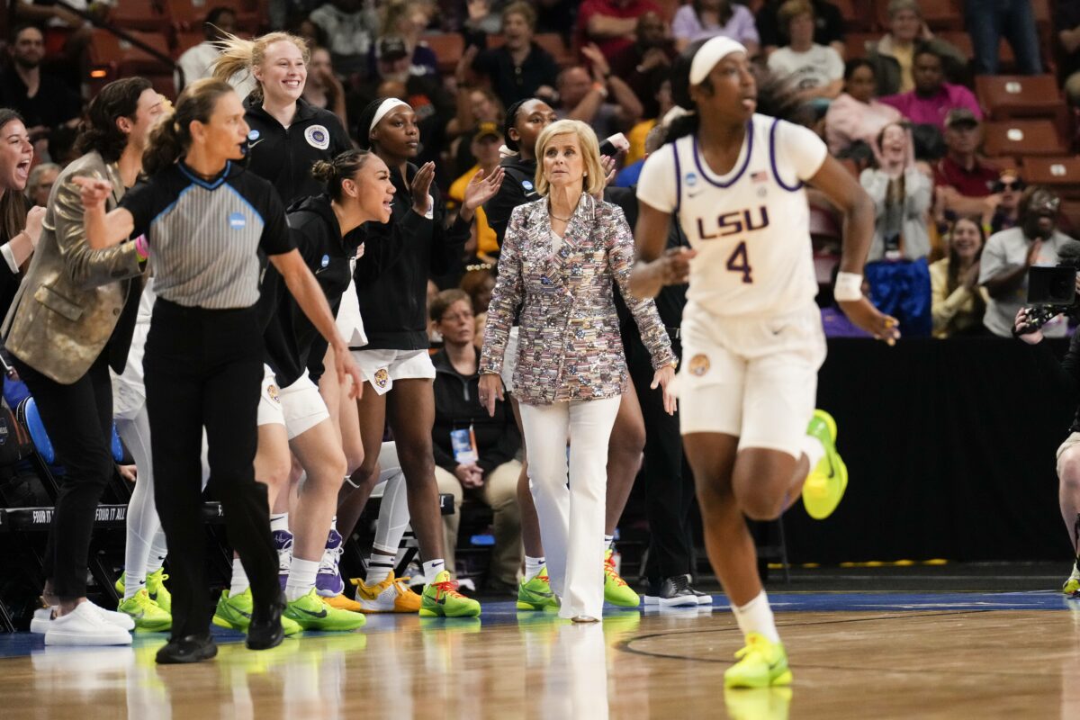 Why Vanessa Bryant gifted Angel Reese and LSU with rare Kobe sneakers for their Elite Eight showdown