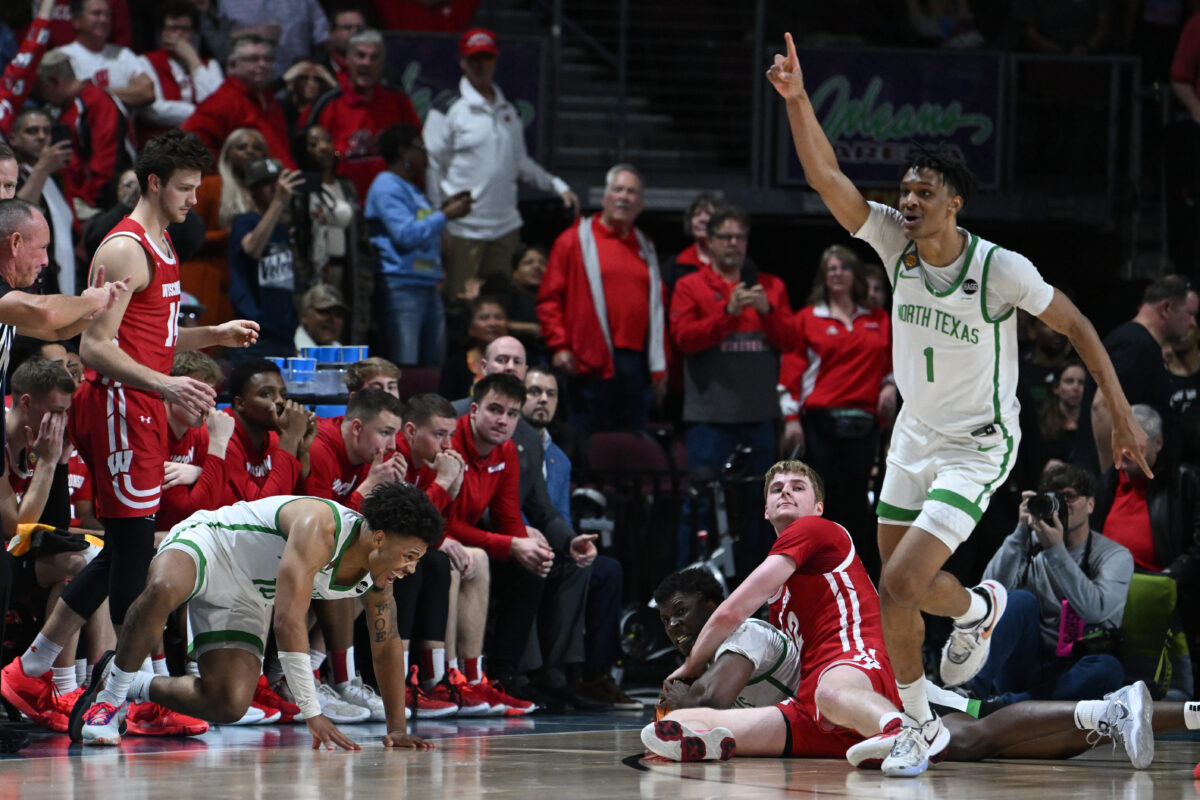 Collapse in second half, Badgers lose to UNT, 56-54, in semis at NIT