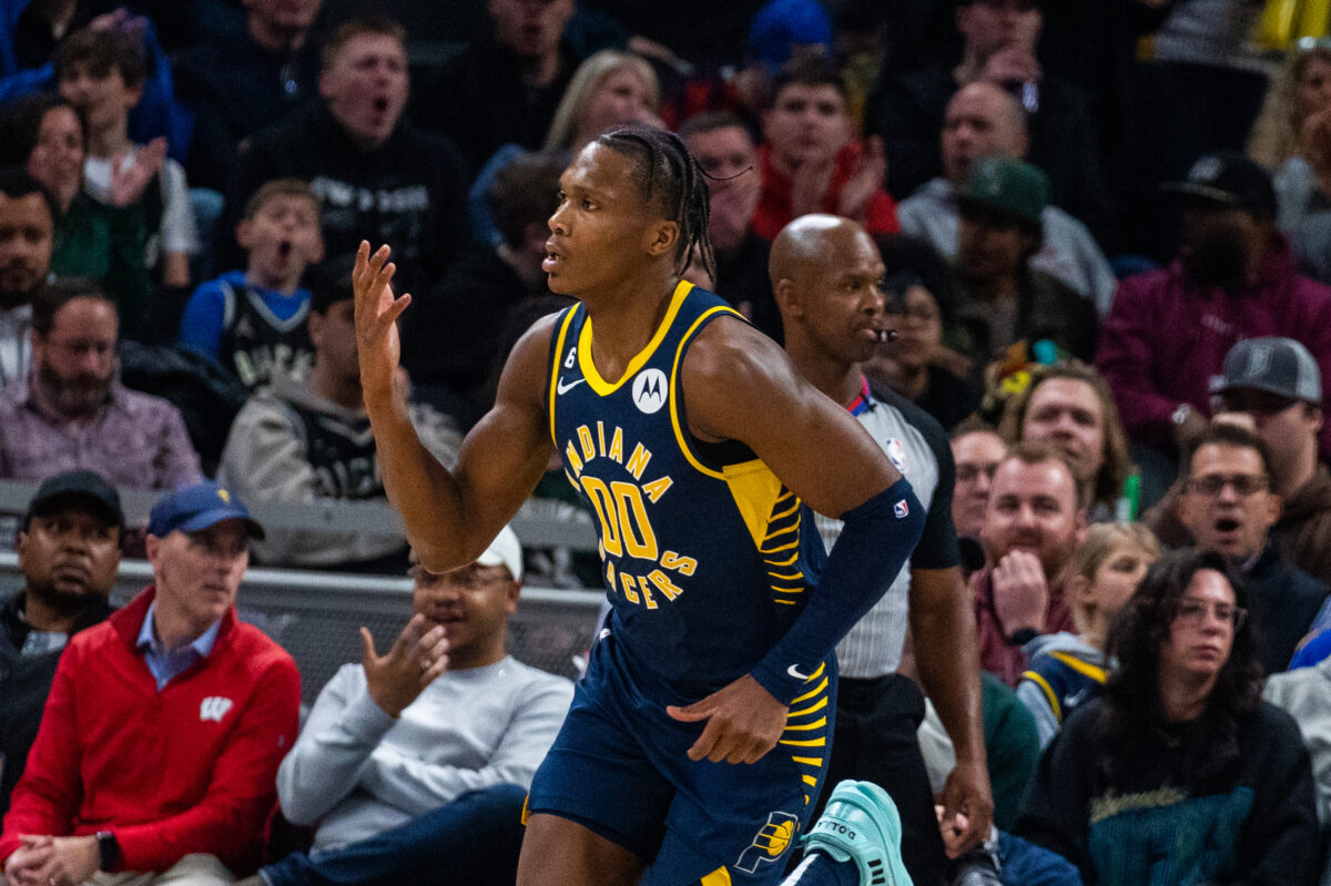 Bennedict Mathurin surpassed Chris Duarte for Pacers’ rookie 3-point record