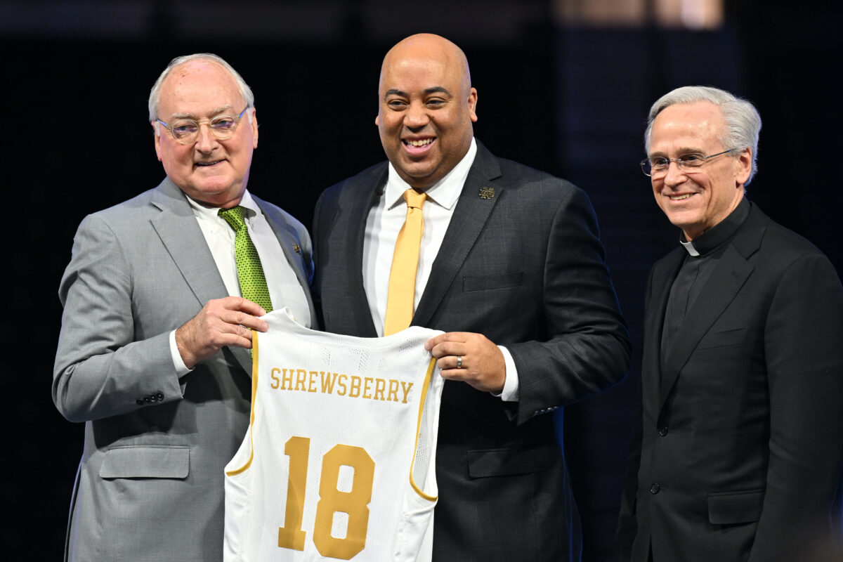 Micah Shrewsberry introduced as Notre Dame coach