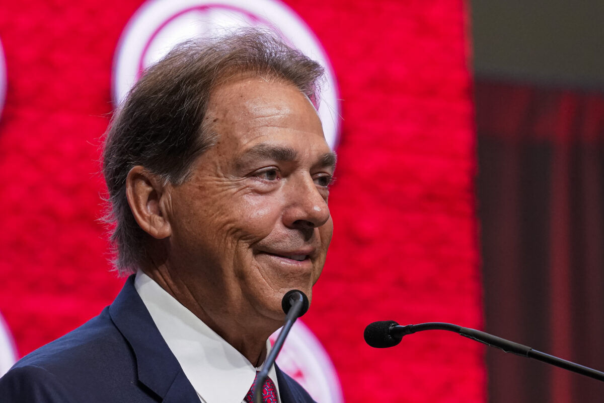 Nick Saban came up with an unusual, expletive-laden phrase to praise Will Anderson