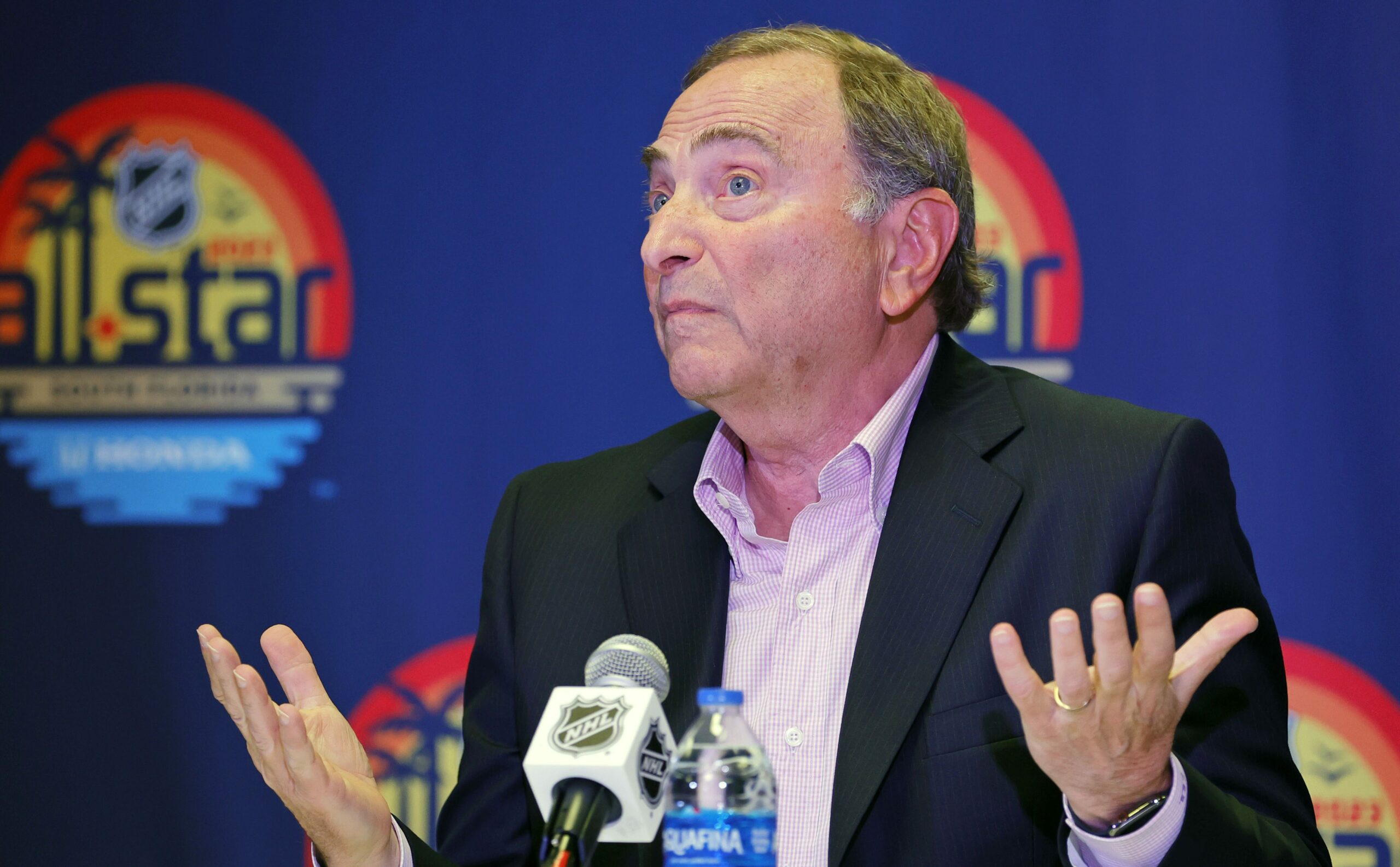 Gary Bettman on playoff format absolutely hated by NHL fans: ‘It’s working well’