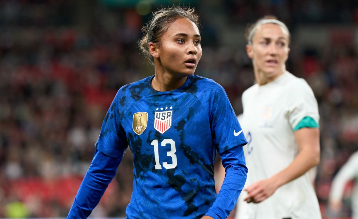 Andonovski expects Thompson to make a case for USWNT World Cup spot