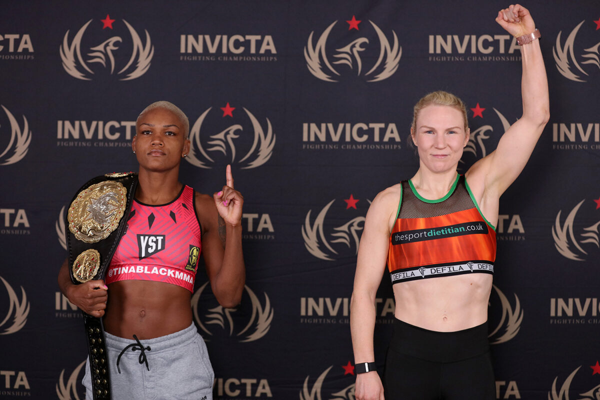 Photos: Invicta FC 52 weigh-ins and faceoffs