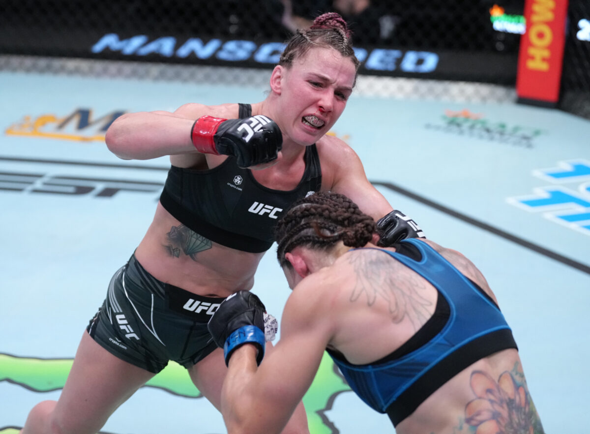 Vanessa Demopoulos aims to break into UFC rankings by returning to ‘wild little monster’ roots