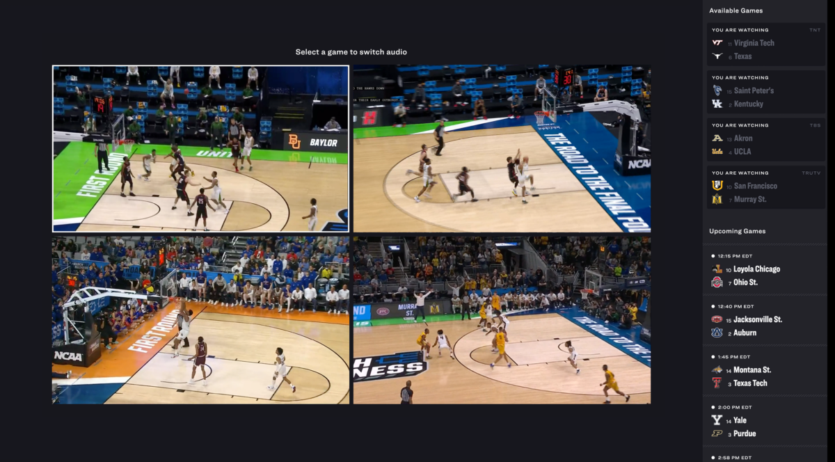 NCAA March Madness Live isn’t integrating betting content in 2023, but it does have another new feature bettors can appreciate