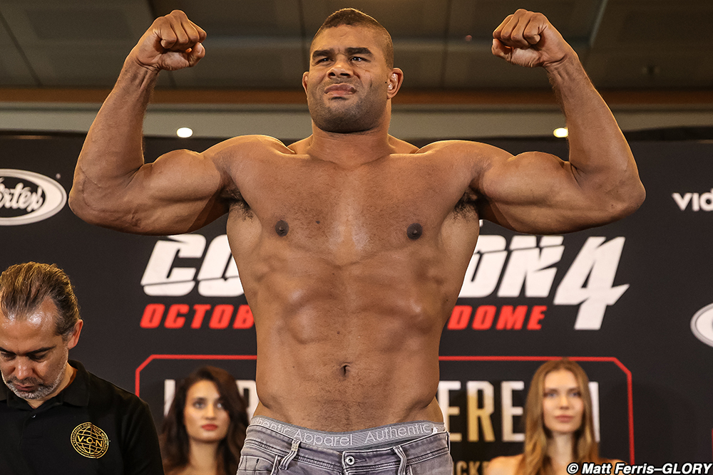 Alistair Overeem fails drug test, receives 12-month suspension from GLORY Kickboxing