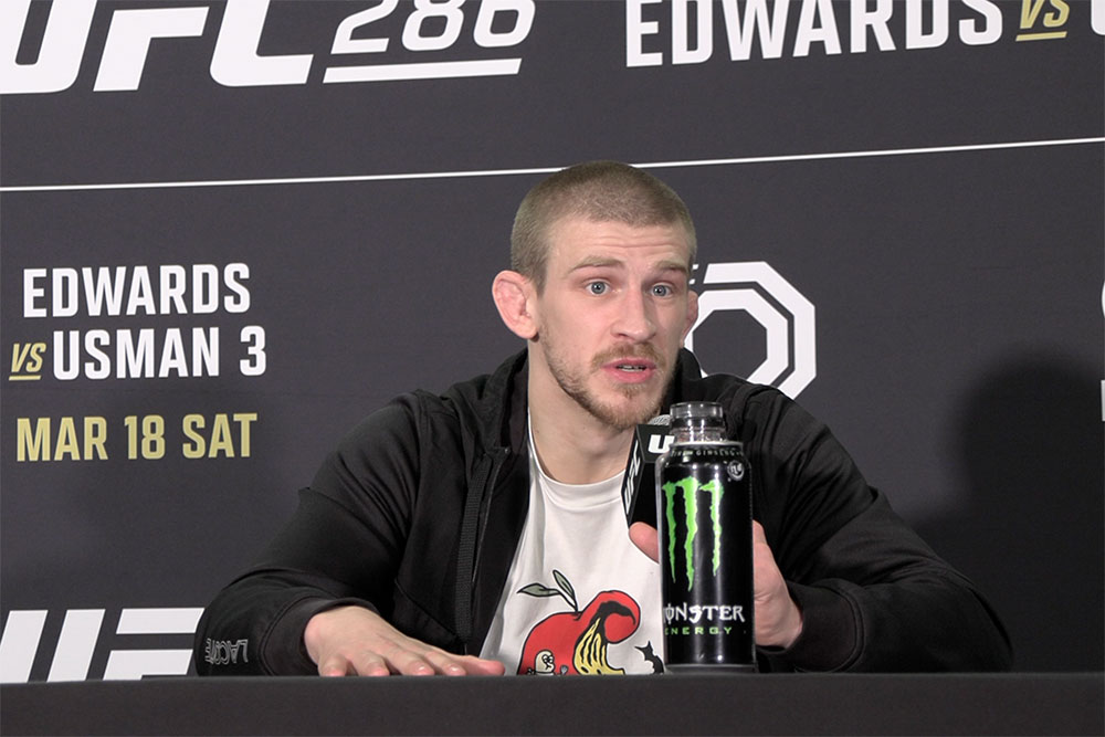 Arnold Allen expects Max Holloway to keep peppering him like he’s ‘a German sausage’