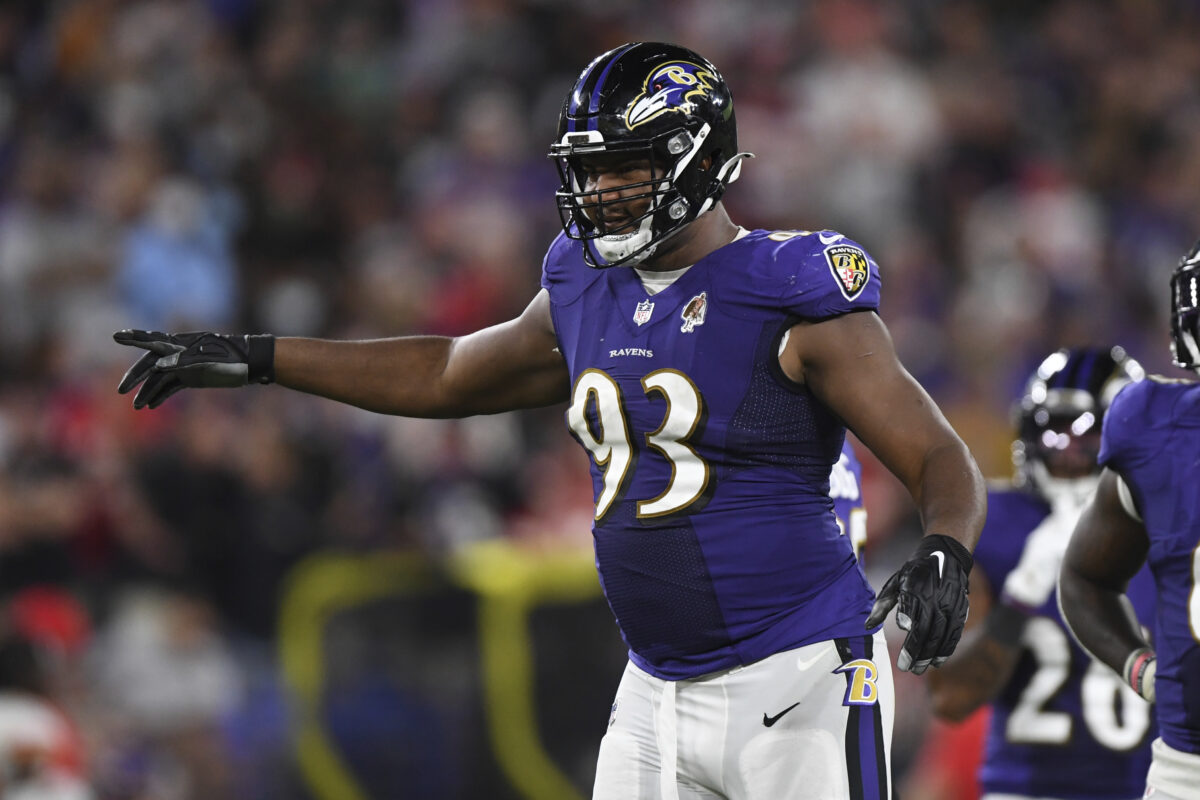 Former Ravens DL Calais Campbell thanks Baltimore in Instagram post