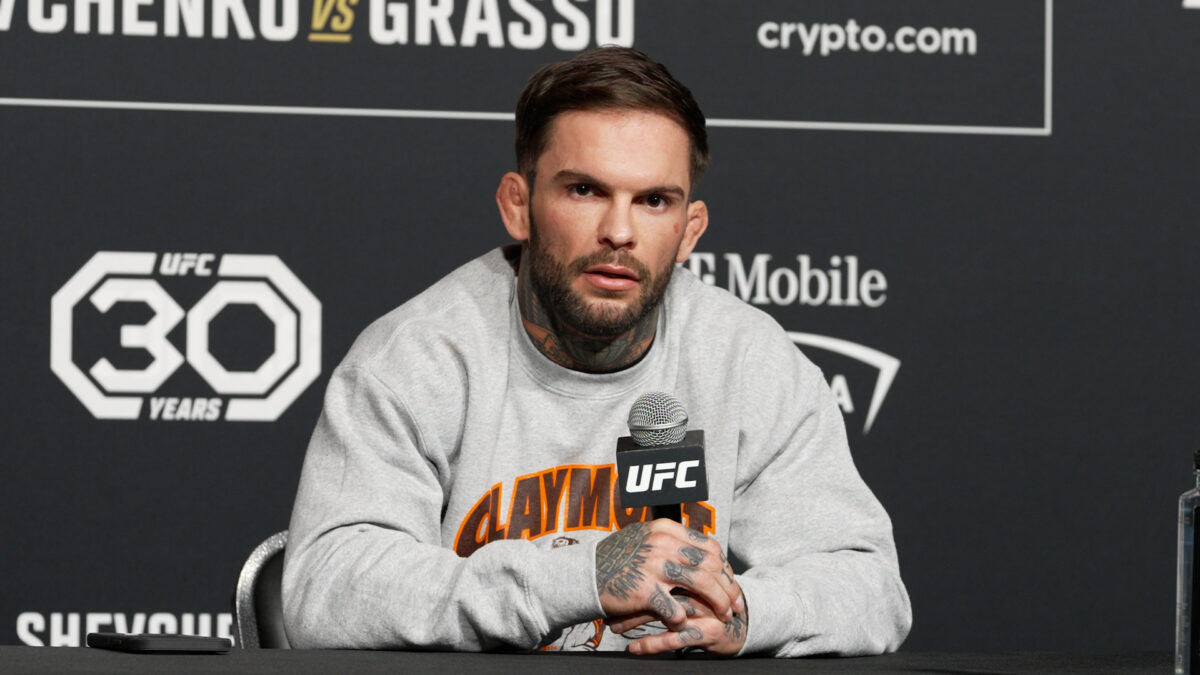 Cody Garbrandt determined to turn around UFC career: ‘I still have a lot of fight left in me’