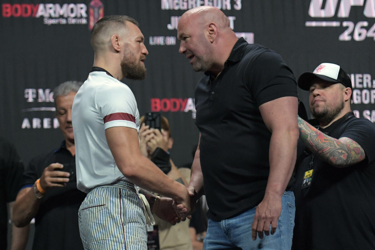 Dana White says Conor McGregor’s stipulation to coach ‘TUF 31’ was to bring two of his fighters