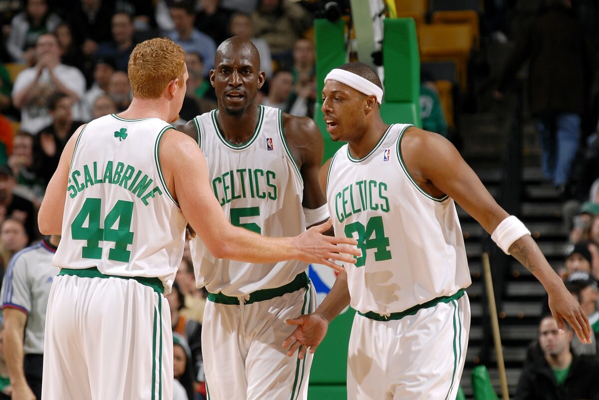 Kevin Garnett, Paul Pierce claim Brian Scalabrine used to be a nasty one-on-one player