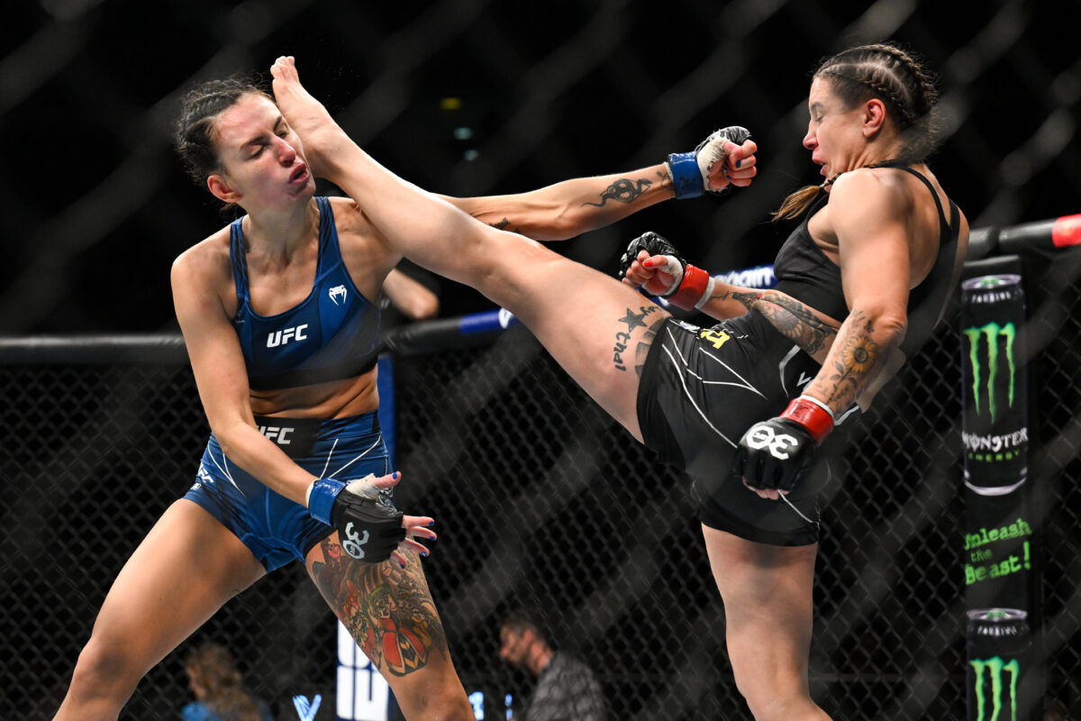Jennifer Maia def. Casey O’Neill at UFC 286: Best photos