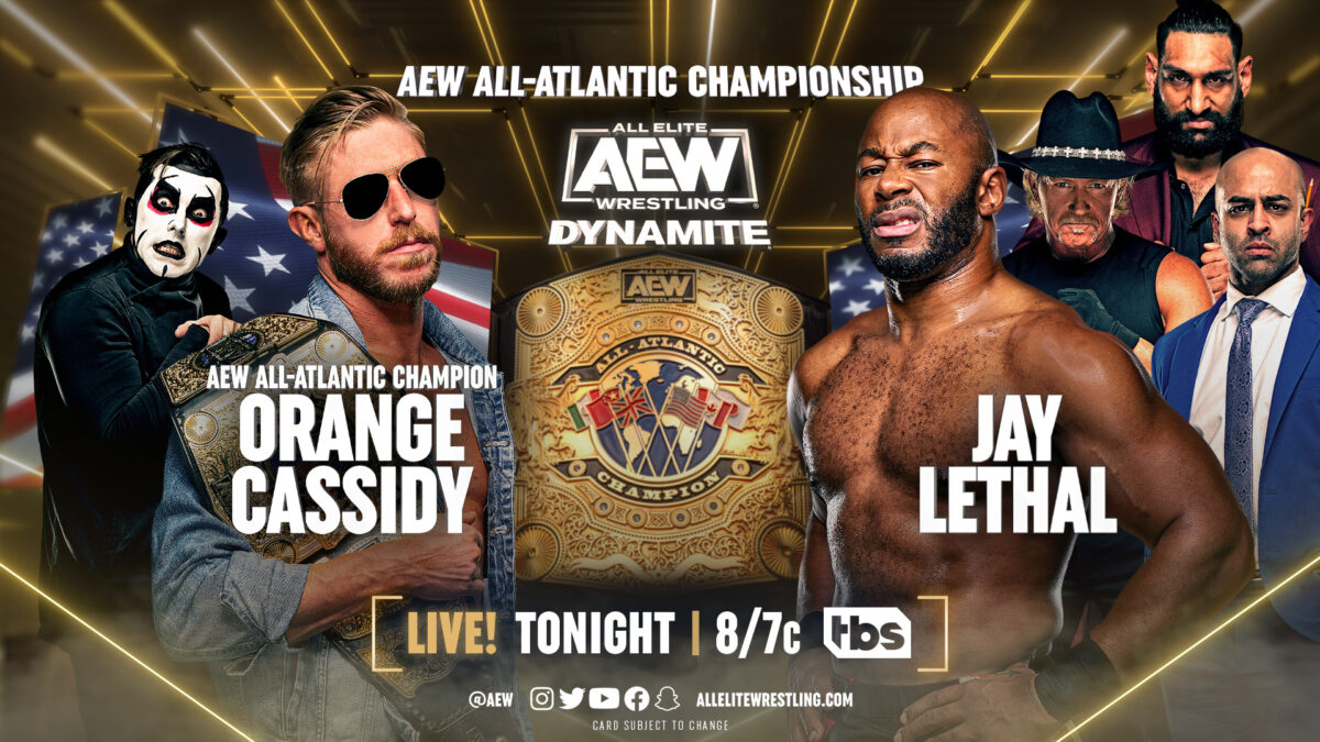 AEW Dynamite results: Orange Cassidy wins last ever All-Atlantic title match, Hobbs is golden