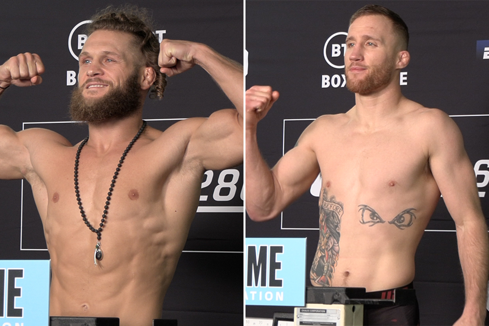 UFC 286 video: Rafael Fiziev, Justin Gaethje make weight for co-main event
