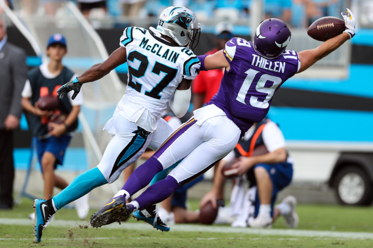 Adam Thielen’s new contract with Panthers puts Vikings request for pay cut to shame