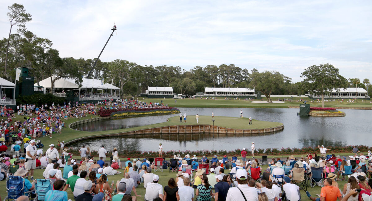 95 amateurs attempted the 17th Island Green at TPC Sawgrass and it went worse than imagined